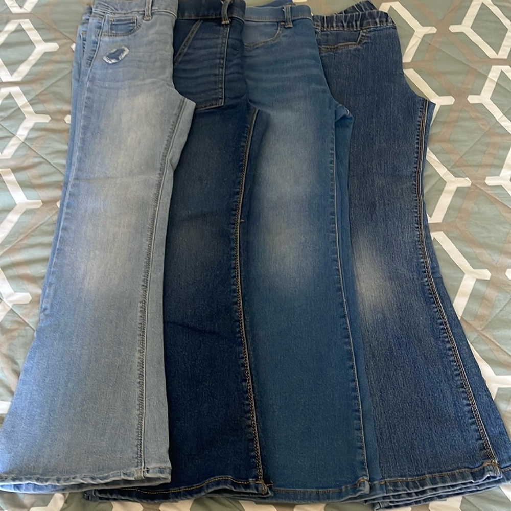 A lot of flared pants for girls 👧 👖👖